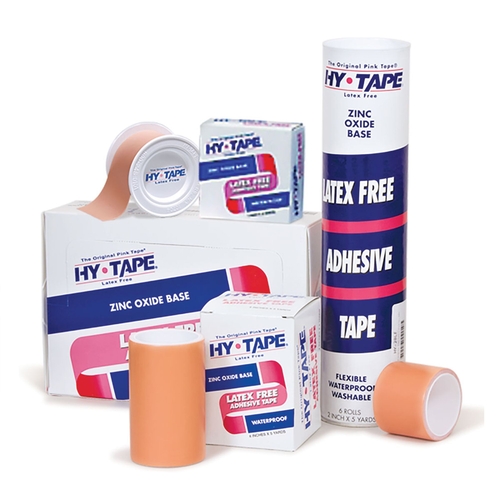 MON467563EA - Hy-Tape Surgical - Waterproof Adhesive Tape w/Zinc Oxide Base.5in x 5Yd LF Individually Wrapped