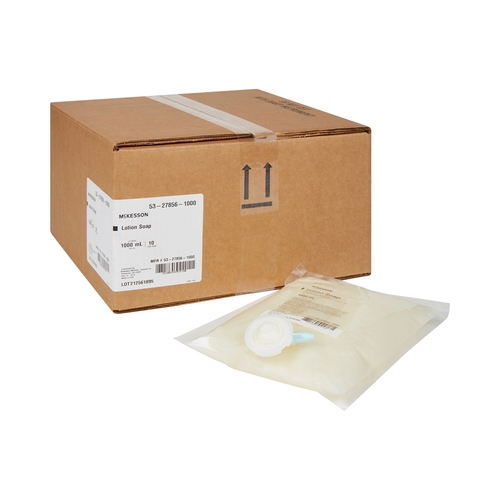 MON468272CS - McKesson - McKesson General Purpose Soap Lotion 1000 mL Dispensing Bag, 10EA/CS