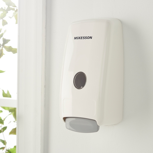 MON468279CS - McKesson - McKesson Soap Dispenser Wall Mount 1000 mL, 12 EA/CS