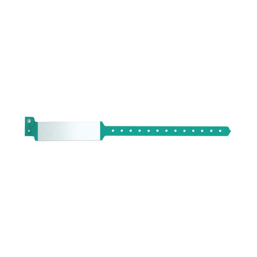 MON470136BX - PDC Healthcare - Identification Wristband Sentry&reg; SuperBand&reg; Write On Band Permanent Snap Without Legend