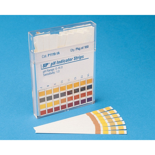 MON470287PK - Cardinal Health - pH Indicator Strips, pH range 3.6 to 6.1 - 0.3/0.5 sensitivity -1 test field, 100EA/PK