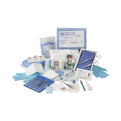 MON470563CS - Medical Action Industries - Dressing Change Tray Central Line, 20 EA/CS