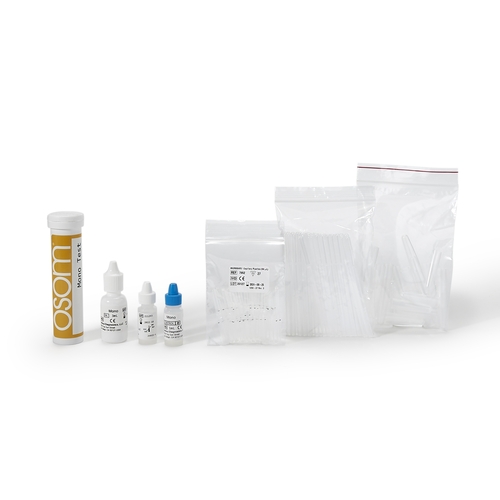 MON472929CS - Sekisui Diagnostics - Rapid Test Kit OSOM&reg; Mono Test Infectious Disease Immunoassay Infectious Mononucleosis Whole Blood / Serum / Plasma Sample 25 Tests, 6/CS