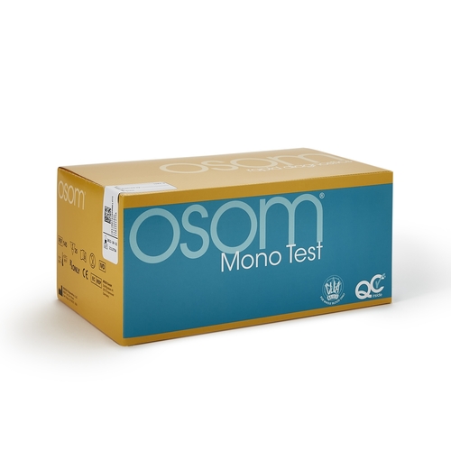 MON472929CS - Sekisui Diagnostics - Rapid Test Kit OSOM&reg; Mono Test Infectious Disease Immunoassay Infectious Mononucleosis Whole Blood / Serum / Plasma Sample 25 Tests, 6/CS