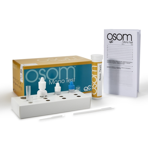 MON472929CS - Sekisui Diagnostics - Rapid Test Kit OSOM&reg; Mono Test Infectious Disease Immunoassay Infectious Mononucleosis Whole Blood / Serum / Plasma Sample 25 Tests, 6/CS