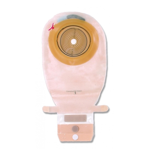 MON473537BX - Coloplast - Colostomy Pouch Assura&reg; EasiClose&trade; One-Piece System 11-1/4" 3/4 to 1-1/4" Stoma Drainable Convex, Trim To Fit, 10EA/BX