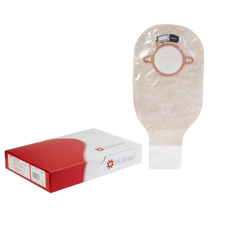 MON474563BX - Hollister - Ostomy Pouch New Image&trade; Two-Piece System 12" Length Drainable, 10EA/BX