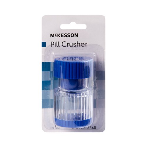 MON476700EA - McKesson - Pill Crusher Medi-Pak Hand Operated Twist Mechanism Clear