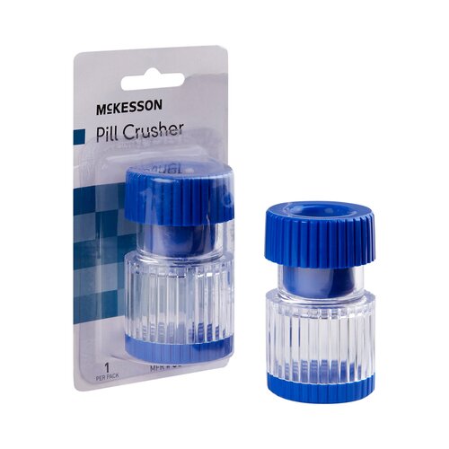 MON476700EA - McKesson - Pill Crusher Medi-Pak Hand Operated Twist Mechanism Clear