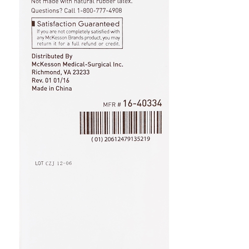 MON482413CS - McKesson - McKesson Sponge Dressing Medi-Pak Performance Plus Poly / Rayon 4-Ply 3" x 3" Square, 4000 EA/CS