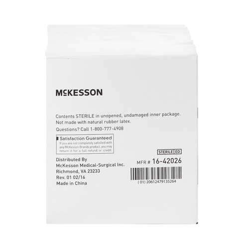 MON482414CS - McKesson - McKesson Sponge Dressing Medi-Pak Performance Plus Poly / Rayon 6-Ply 2" x 2" Square, 1400 EA/CS
