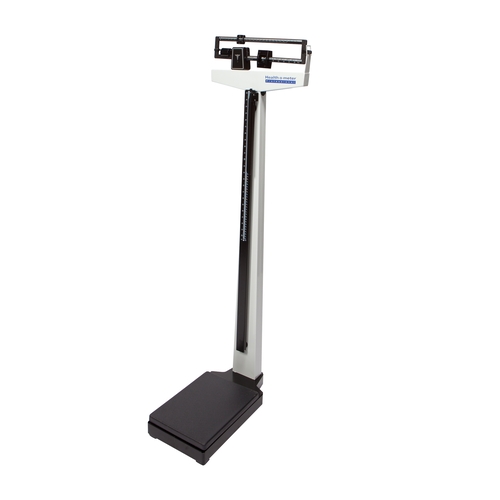 MON482964EA - Health O Meter - Physicians Scale Health O Meter&reg; Balance Beam 390 lbs. Black / White Mechanical