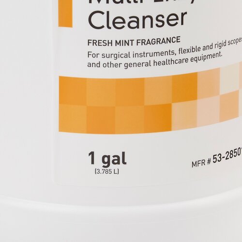MON484478CS - McKesson - McKesson Multi-Enzymatic Instrument Cleanser Liquid 1 Gallon, 4 EA/CS