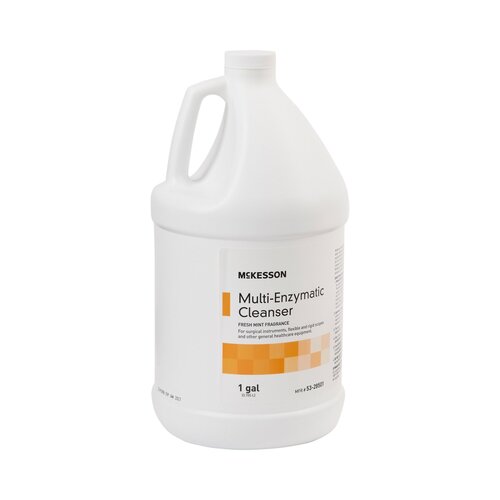 MON484478CS - McKesson - McKesson Multi-Enzymatic Instrument Cleanser Liquid 1 Gallon, 4 EA/CS