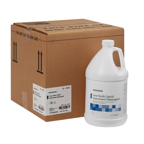 MON484481CS - McKesson - McKesson Instrument Detergent Liquid 1 Gallon, 4 EA/CS