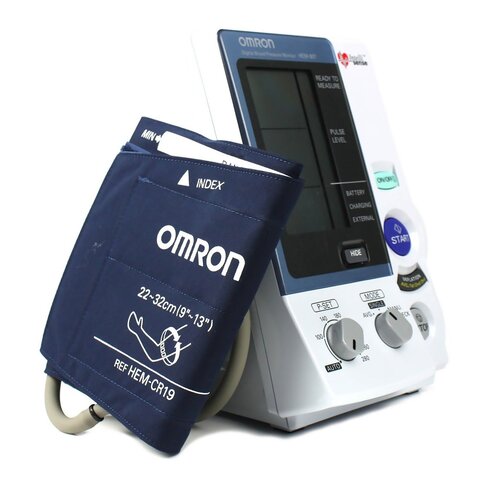 MON485336EA - Omron Healthcare - Automatic Digital Sphygmomanometer IntelliSense&reg; Pocket Style Hand Held 2-Tube Small to X-Large Adult Arm