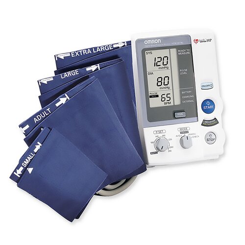 MON485336EA - Omron Healthcare - Automatic Digital Sphygmomanometer IntelliSense&reg; Pocket Style Hand Held 2-Tube Small to X-Large Adult Arm