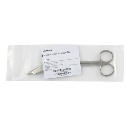 MON487482EA - McKesson - Bandage Scissors Lister 7-1/4"