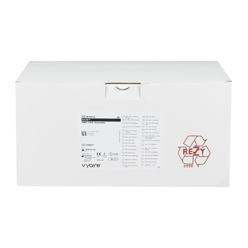 MON487809PK - Vyaire Medical - Vyaire Medical Heat and Moisture Exchanger with Filter AirLife HMEF 750/S 27 mg, H2O/l (VT =750 ml) 0.06 kPa (0.6 cm H2O) at 30 LPM