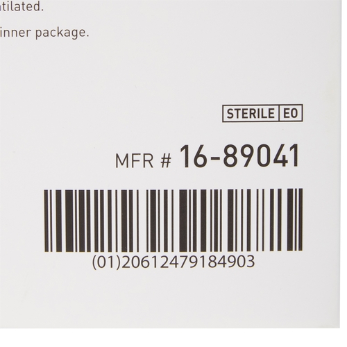 MON488925CS - McKesson - McKesson Adhesive Island Dressing 4" x 10" Polypropylene / Rayon Rectangle 2" x 8" Pad White Sterile, 100 EA/CS