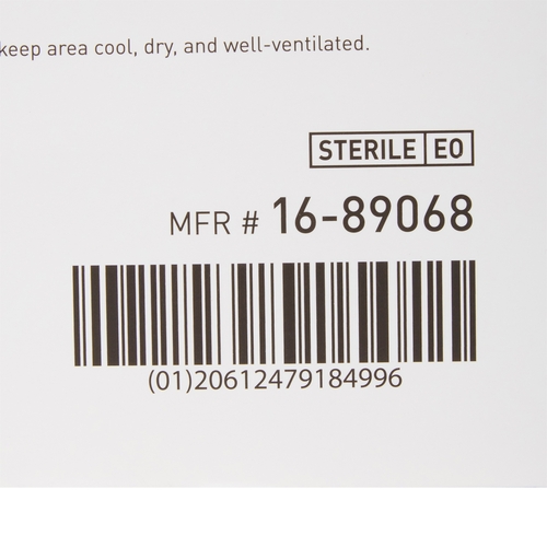 MON488926CS - McKesson - McKesson Adhesive Island Dressing 6" x 8" Polypropylene / Rayon Rectangle 4" x 6" Pad White Sterile, 100 EA/CS