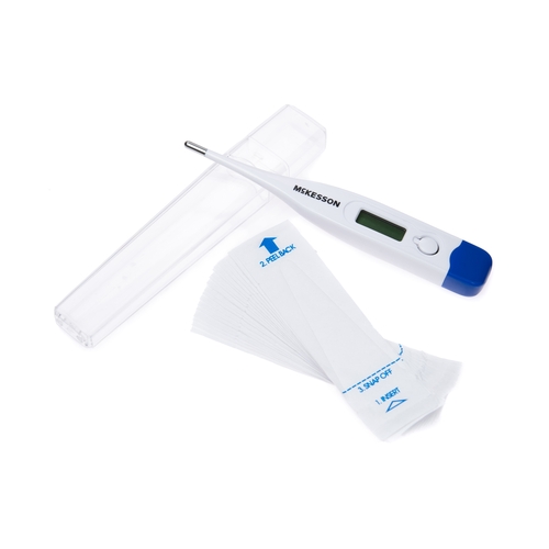 MON491094EA - McKesson - McKesson Digital Oral Thermometer entrust&reg; Performance Standard Probe Hand-Held
