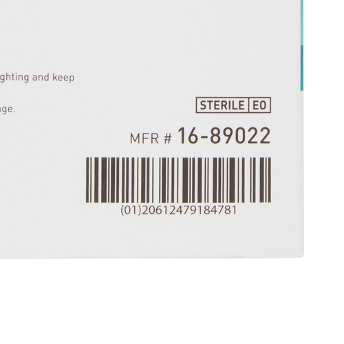 MON491825CS - McKesson - McKesson Adhesive Island Dressing 2" x 2" Polypropylene / Rayon Square 1" x 1" Pad White Sterile, 100 EA/CS