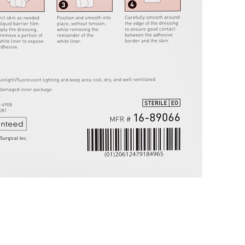 MON491827CS - McKesson - McKesson Island Dressing Polypropylene/Rayon 6" X 6", 25EA/BX, 4BX/CS