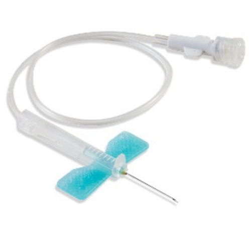 MON493291EA - Kawasumi Laboratories - Kawasumi Laboratories Infusion Set K-Shield Advantage&reg; 23 Gauge 0.75" 12" Tubing Without Port