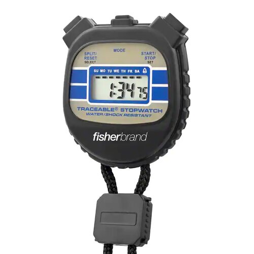 MON499327EA - PANTek Technologies - Digital Stopwatch Shock Resistant, Water Resistant Traceable 24 Hours Digital Display, 1 Each