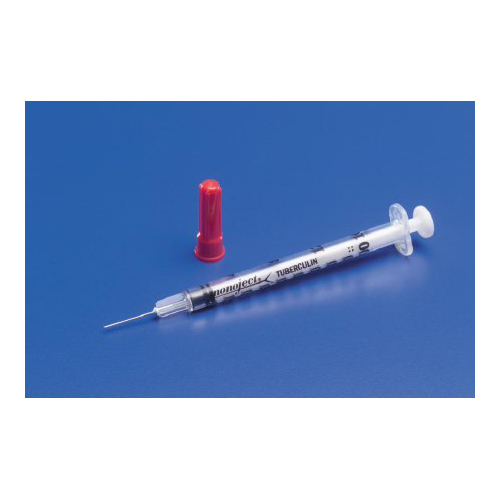 Sol-Care Safety Syringe with Fixed Hypodermic Needle Needle Gauge: 28 G;