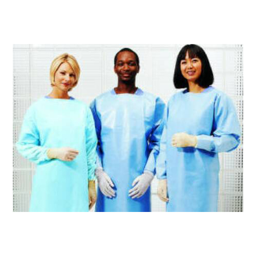 MON502088CS - Cardinal - Cardinal Protective Procedure Gown One Size Fits Most White NonSterile Not Rated Disposable