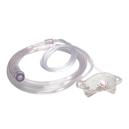 MON511708CS - Westmed - Nasal Mask Soft Plus Pediflo Nasal Style Pediatric Adjustable Head Strap