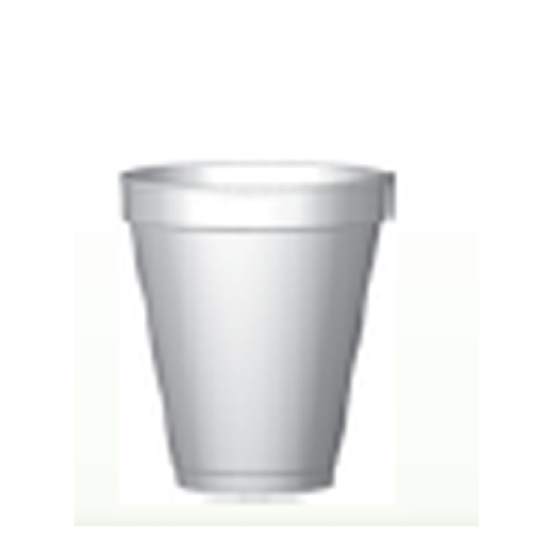 WinCup Disposable Drinking Cup White Styrofoam 12 oz. 1000 Ct 12C18 