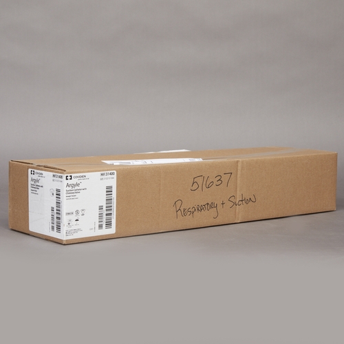 MON51637CS - Cardinal Health - Cardinal Health Suction Catheter Argyle 14 Fr. Chimney Valve, 50 EA/CS