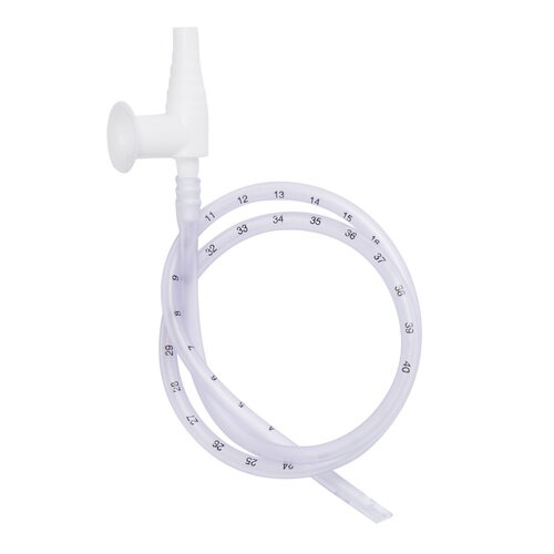MON51637CS - Cardinal Health - Cardinal Health Suction Catheter Argyle 14 Fr. Chimney Valve, 50 EA/CS