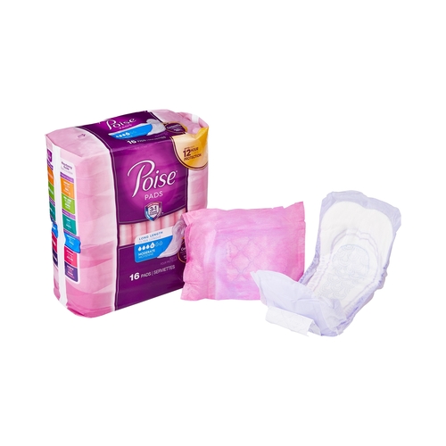 MON518188PK - Kimberly Clark Professional - Kimberly Clark Professional Poise&reg; Bladder Control Pads, 16/PK