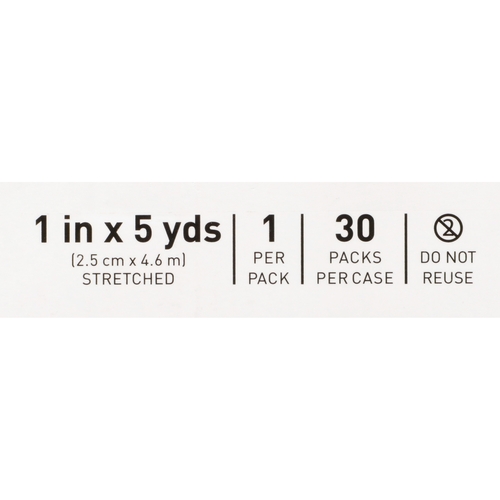 MON520550EA - McKesson - McKesson Cohesive Bandage 1&quot; x 5 Yard Standard Compression Self-adherent Closure Tan NonSterile, 1/EA