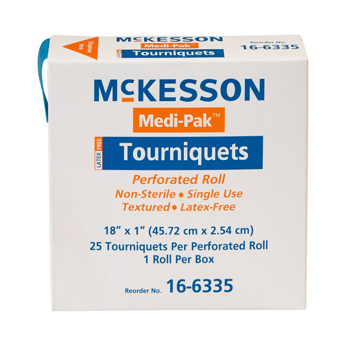 MON520569CS - McKesson - McKesson Tourniquet Band on Roll 18&quot; Length, 500 EA/CS