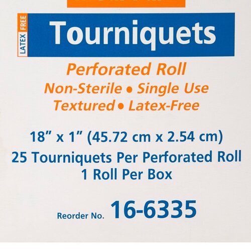 MON520569CS - McKesson - McKesson Tourniquet Band on Roll 18&quot; Length, 500 EA/CS