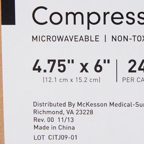 MON521488CS - McKesson - McKesson Hot / Cold Pack Small Reusable 4.75" x 6", 24 EA/CS