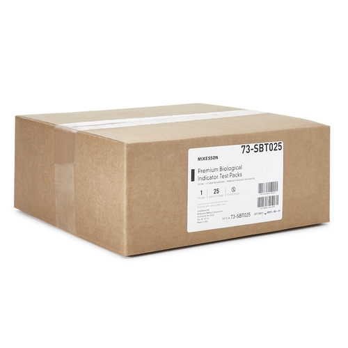 MON524875CS - McKesson - Sterilization Biological Indicator Pack Steam, 25/CS