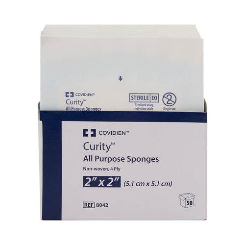 MON529380CS - Cardinal Health - Cardinal Health Sponge Dressing Versalon Poly / Rayon 4-Ply 2" x 2" Square, 1500 EA/CS