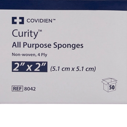 MON529380CS - Cardinal Health - Cardinal Health Sponge Dressing Versalon Poly / Rayon 4-Ply 2" x 2" Square, 1500 EA/CS