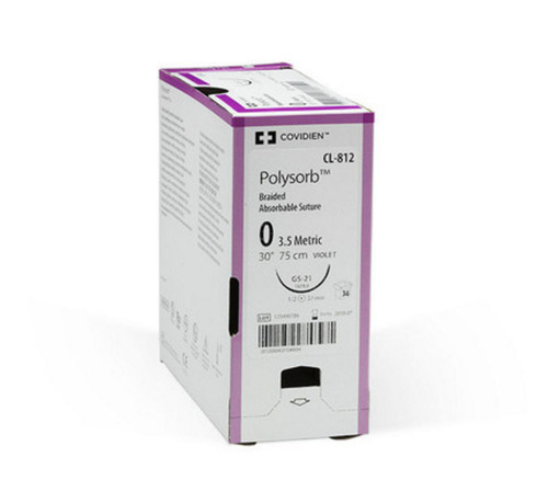 MON530986BX - Cardinal Health - Suture Polysorb Braided Polyester Absorbable Size 1 18", 24 EA/BX
