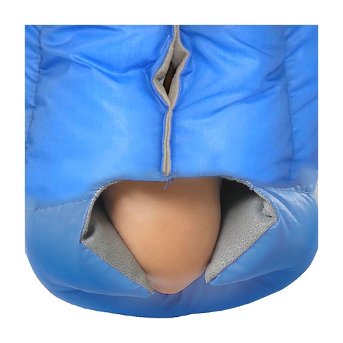 MON535778CS - Sage Products - Sage Products Heel Protector Boot Prevalon One Size Fits Most Blue and Gray, 8 EA/CS
