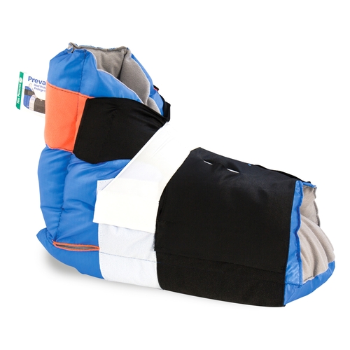MON535778CS - Sage Products - Sage Products Heel Protector Boot Prevalon One Size Fits Most Blue and Gray, 8 EA/CS