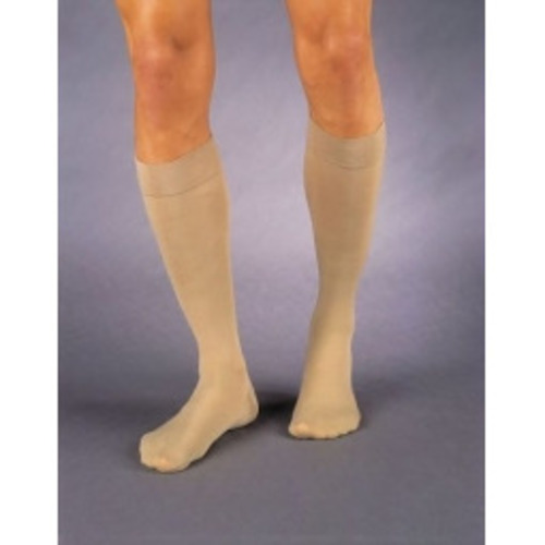 MON535955PR - Jobst - Jobst Compression Stockings Knee High, X-Large, Beige, Open Toe
