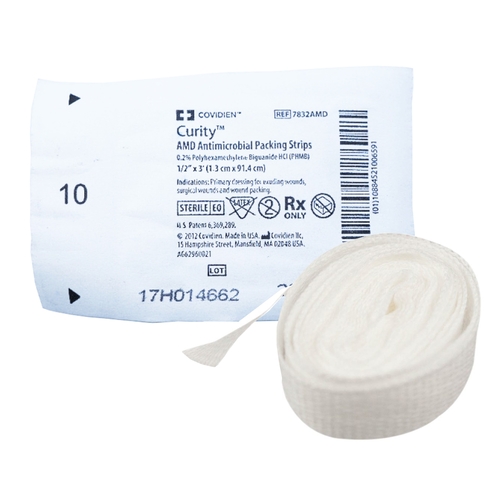 MON537777EA - Cardinal Health - Cardinal Health Packing Strip Curity AMD 1/2" x 1 Yard