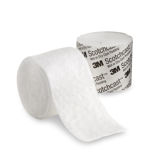 MON540041CS - 3M - 3M Cast Padding Water Resistant 3M&trade; Scotchcast&trade; Wet or Dry 2 Inch X 4 Yard Polypropylene / Polyethylene Knit / NonWoven Fibers NonSterile, 4/CS